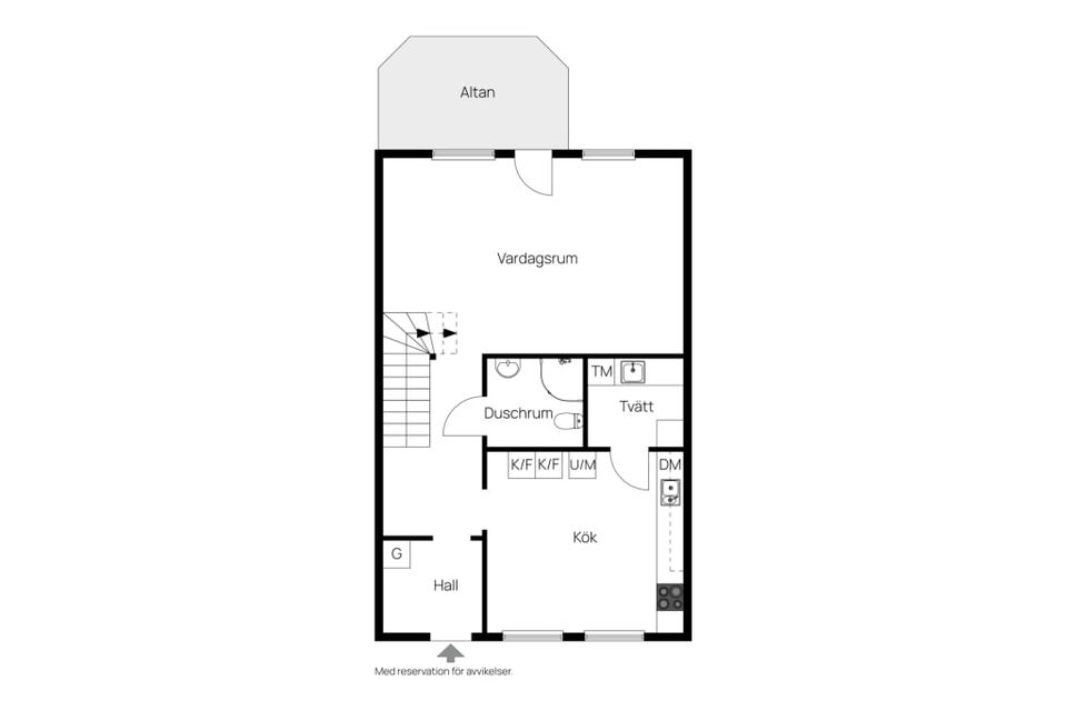 Radhus, Willéngatan 74, Kumlaby, Kumla