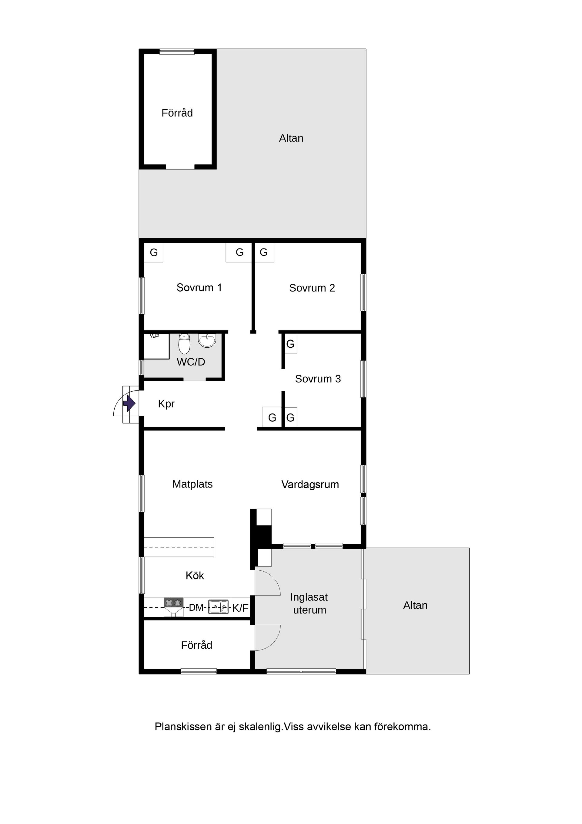 Fritidshus, Ekbacksvägen 7, Stensjö, Falkenberg