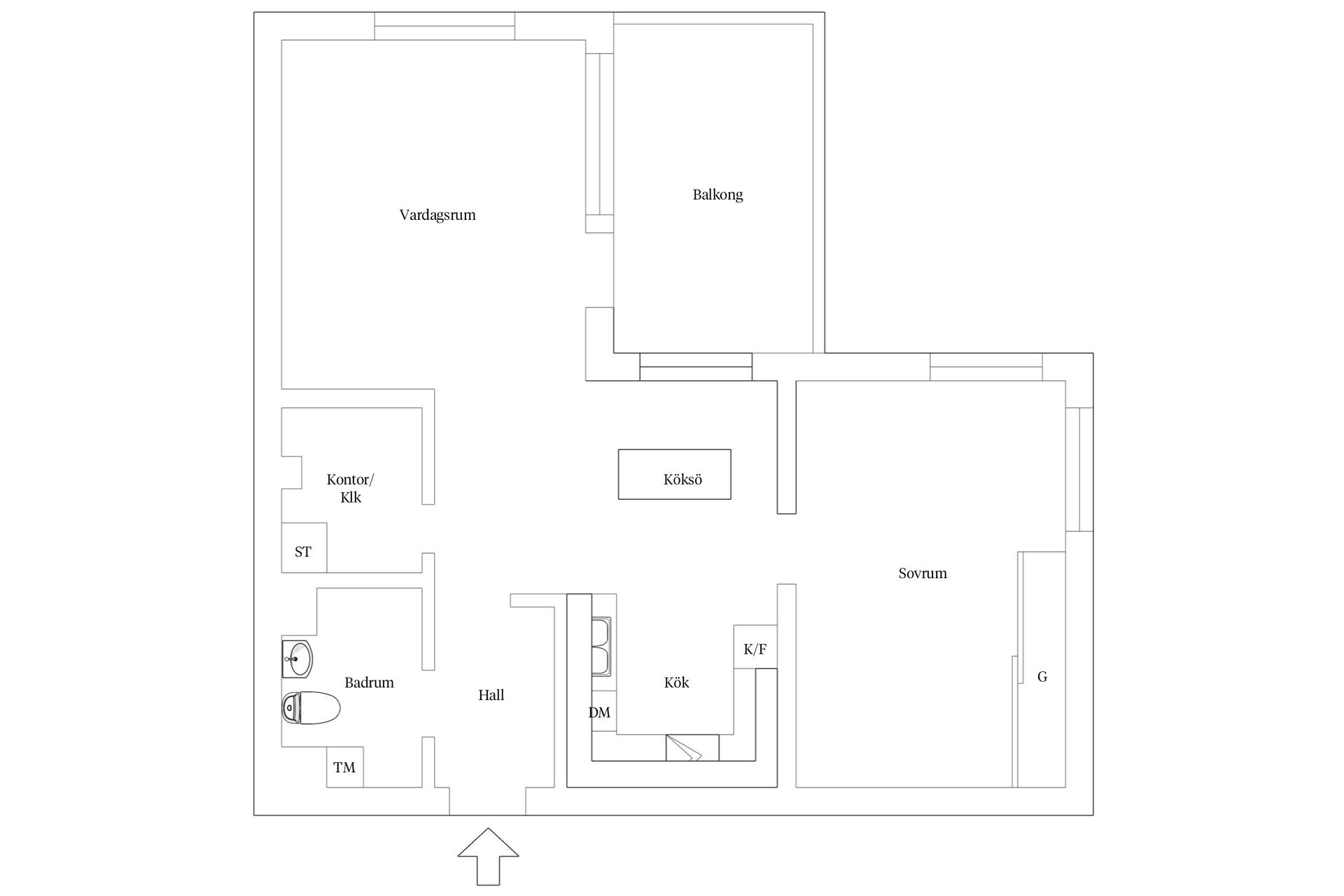 Bostadsrätt, Källvägen 14, lgh 1103, Åre By, Åre
