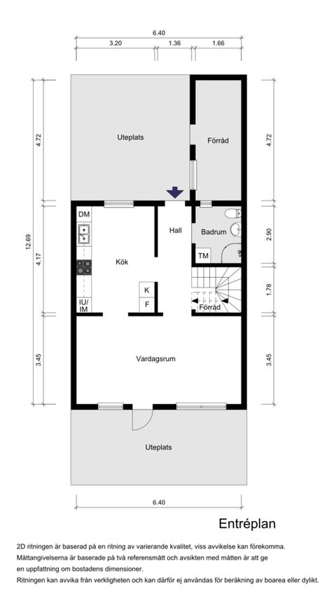 Bostadsrätt, Radhus, Lantgårdsvägen 27, Viby, Sollentuna