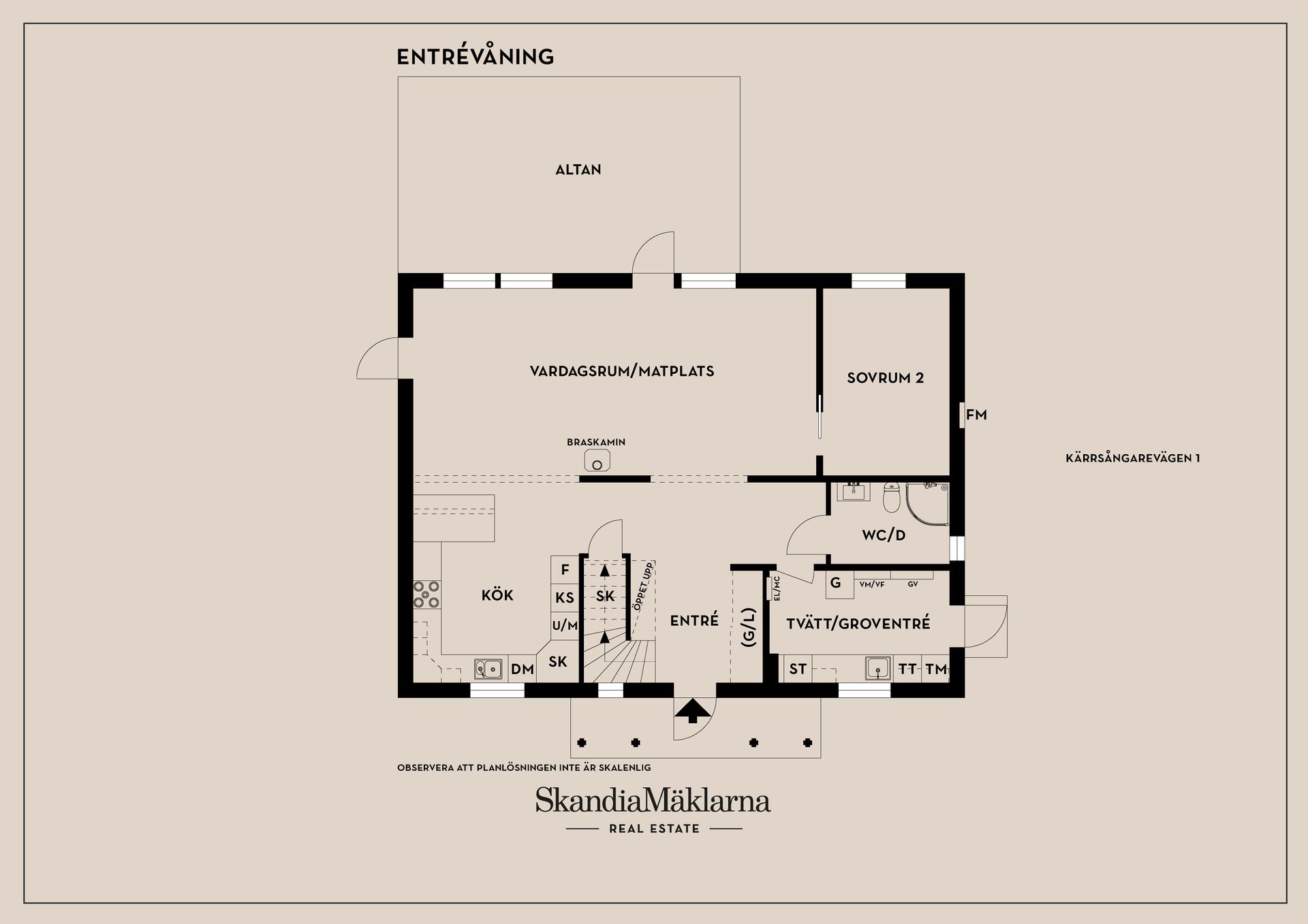 Villa, Kärrsångarevägen 1, Linghem, Linköping