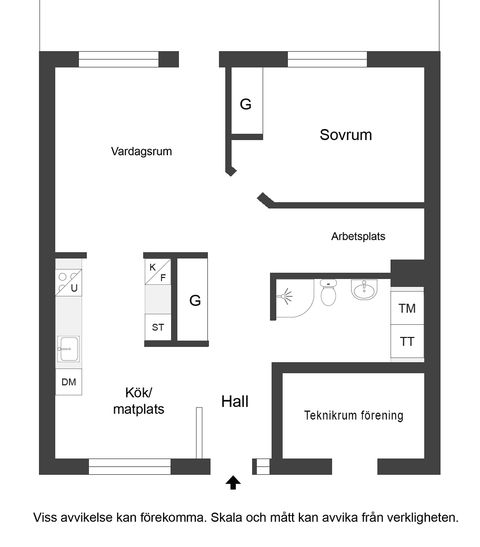 Bostadsrätt, Ellen Mobergs gata 7A, Sandtorp, Norrköping