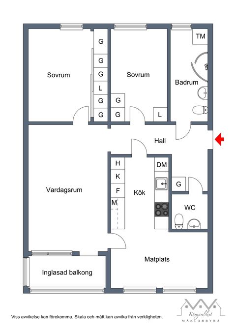 Bostadsrätt, Björnbärsstigen 32, Ekhammar, Upplands-Bro