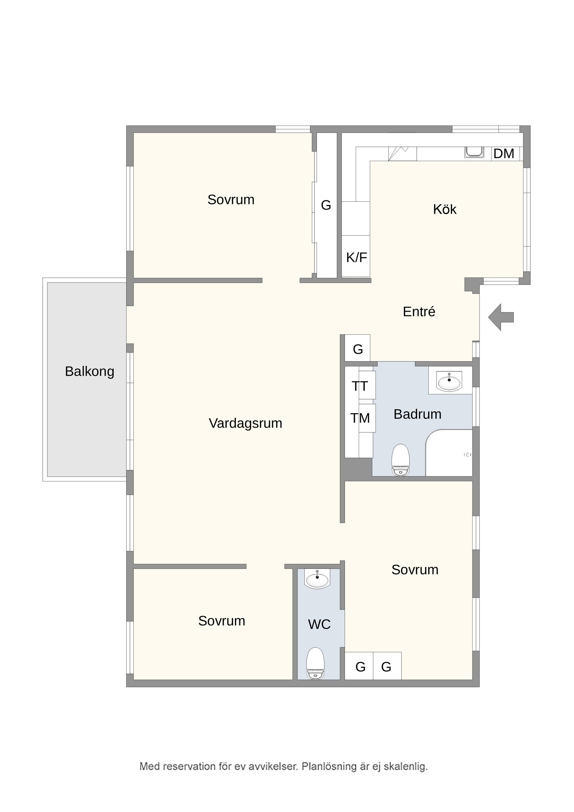 Bostadsrätt, Lungörtsvägen 9H, Åhus - Täppetleden, Kristianstad