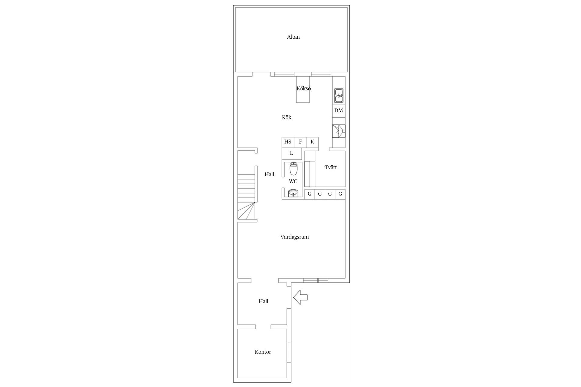 Villa, Ekhovsvägen 32E, Mariefred, Strängnäs