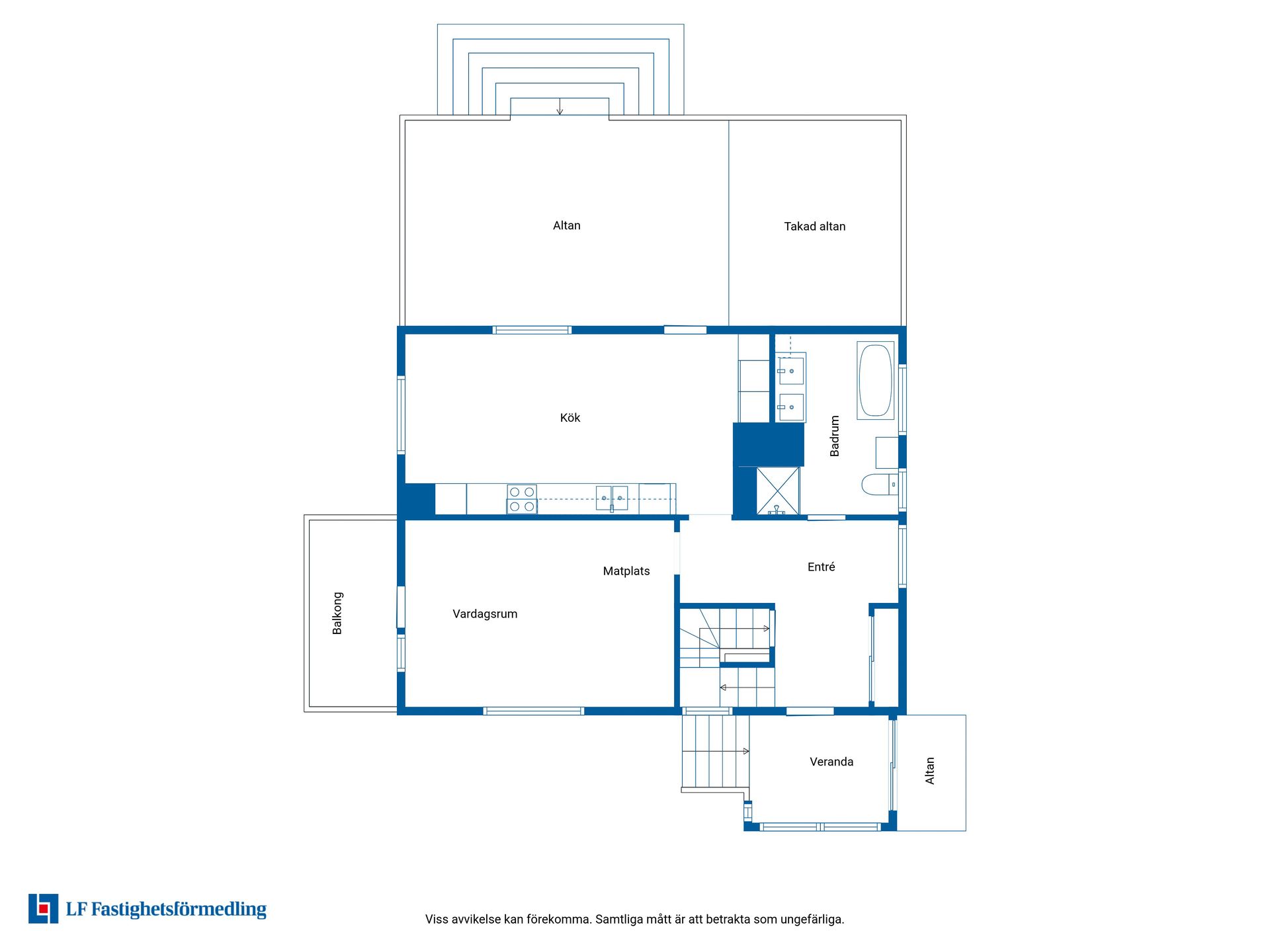 Villa, Rönnvägen 10, Ljustadalen, Sundsvall