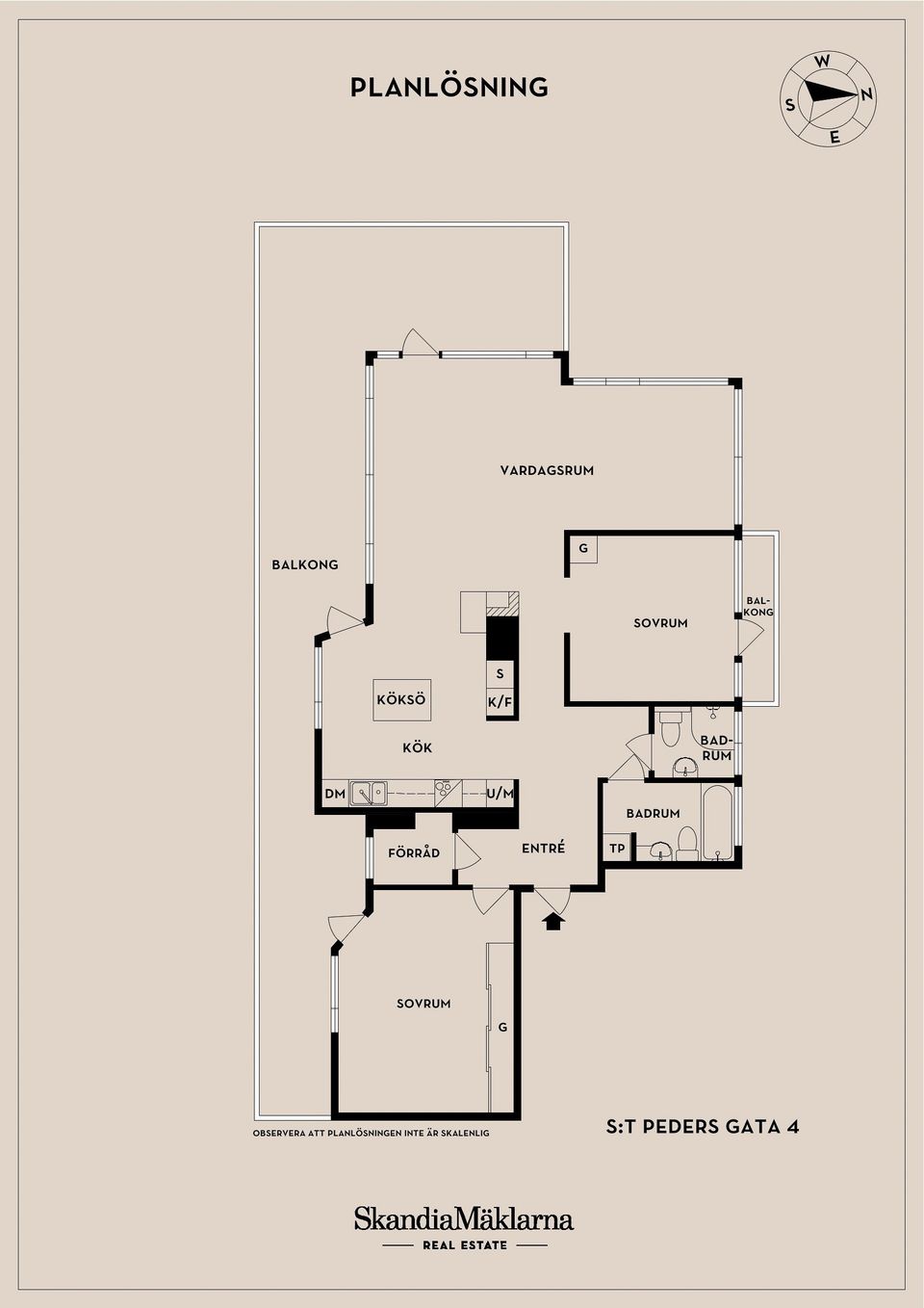Bostadsrätt, S:t Peders gata 4, Olympia, Helsingborg