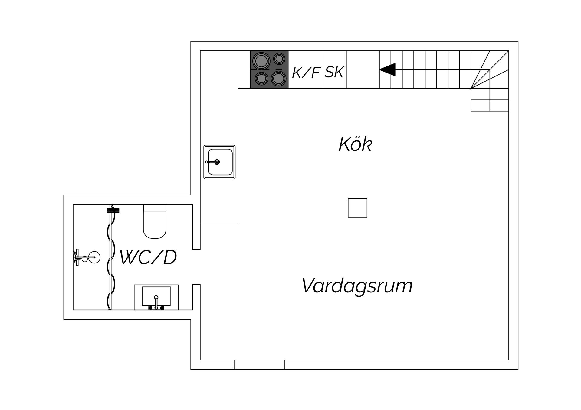 Bostadsrätt, Eklandagatan 9, Lorensberg, Göteborg