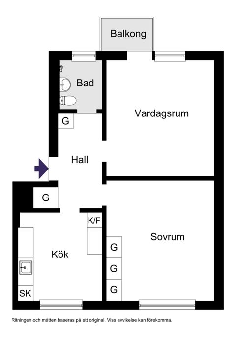 Bostadsrätt, Ronnebyvägen 36, Björkhagen/Hammarbyhöjden, Stockholm