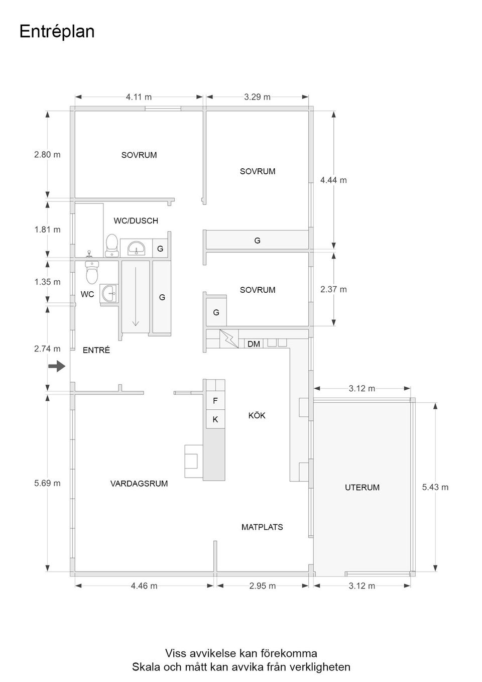 Villa, Finnängsvägen 11, Ljungsbro, Linköping