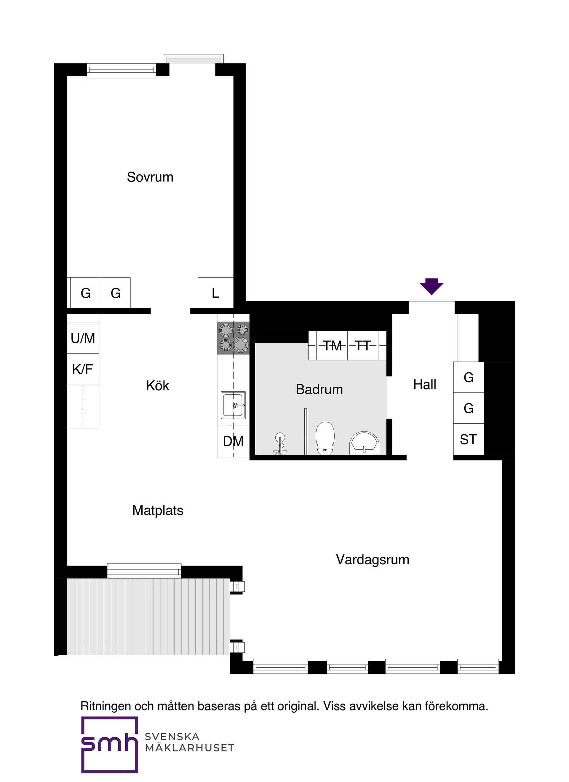 Bostadsrätt, Löfströms allé 4A, Centrala Sundbyberg, Sundbyberg