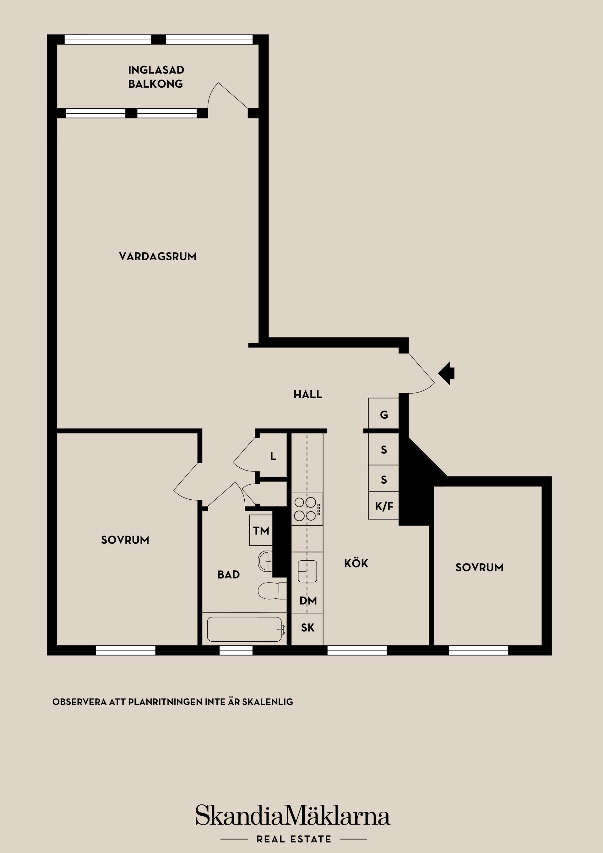 Bostadsrätt, Duvkullavägen 42B, Högst upp!, Duvbo, Sundbyberg