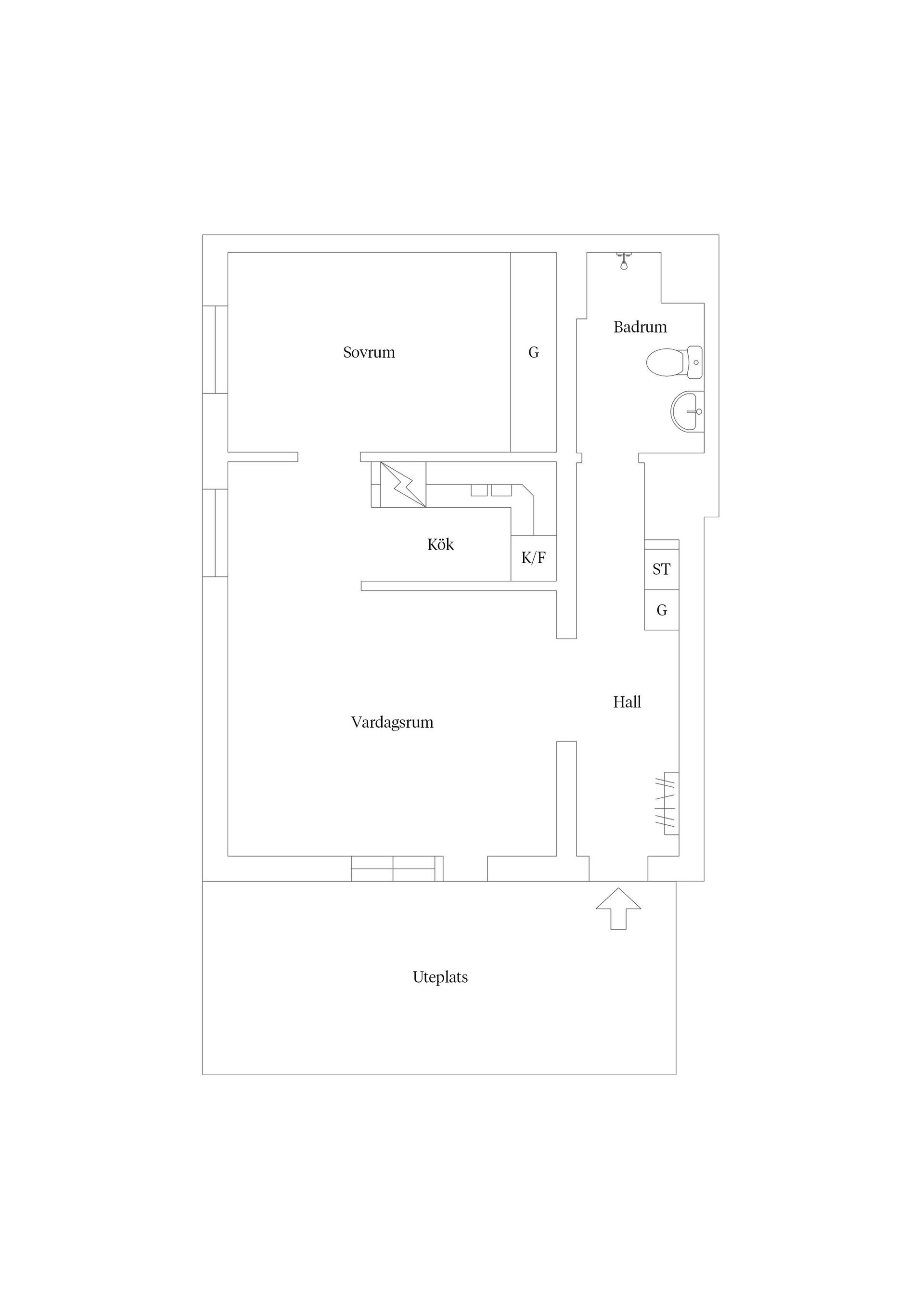 Bostadsrätt, Lagmansgatan 2C, Lindö, Kalmar