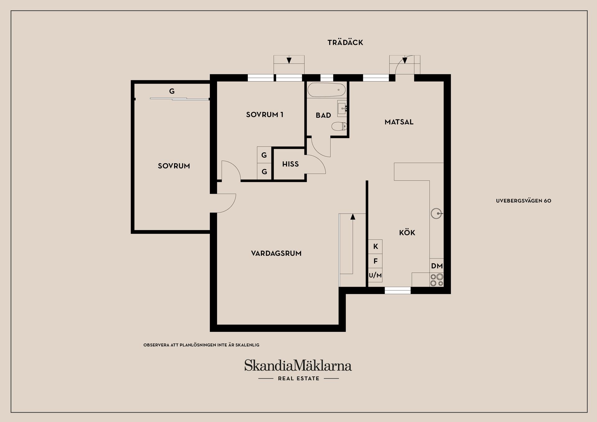 Villa, Uvebergsvägen 60B, Hjulsbro, Linköping
