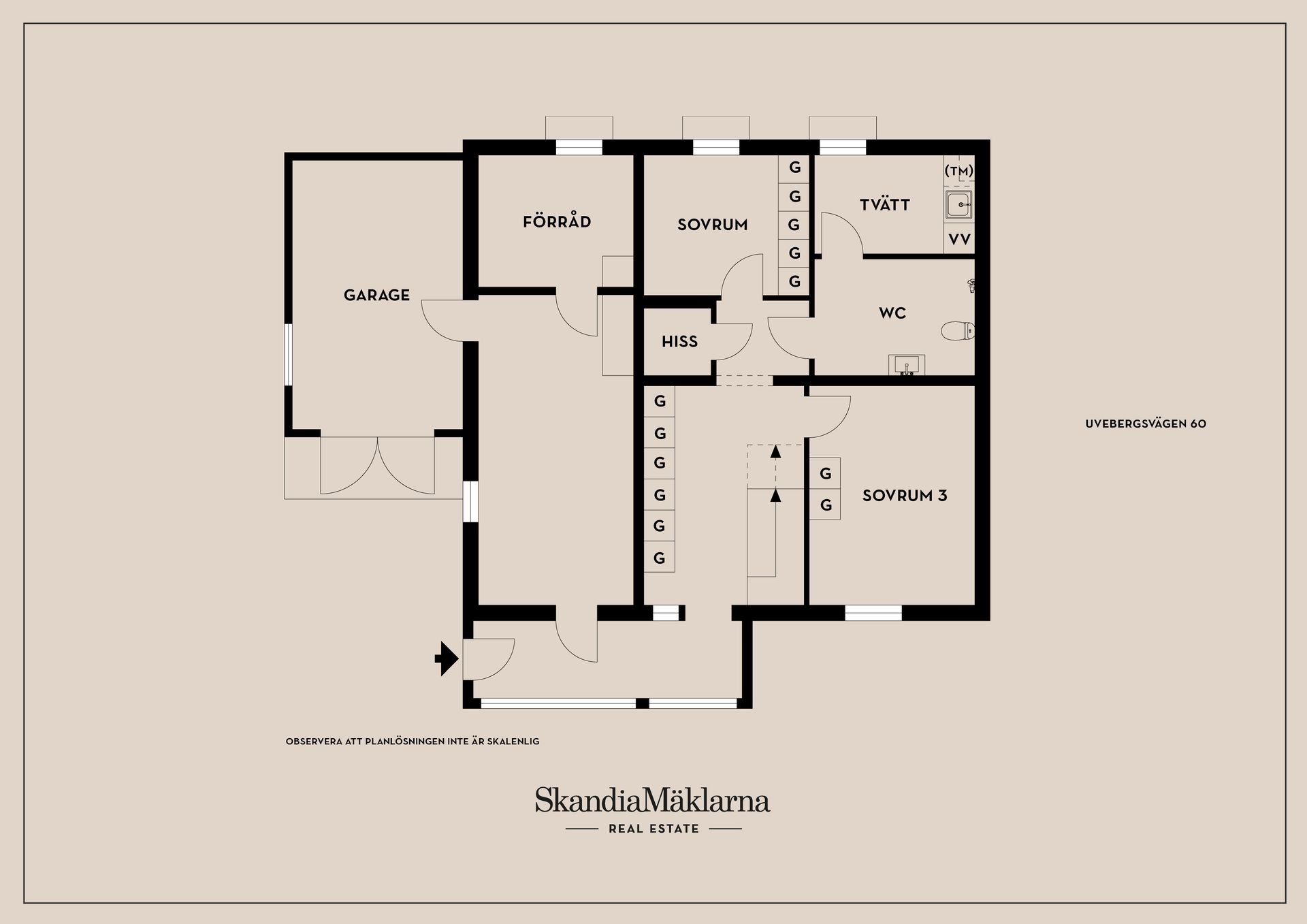 Villa, Uvebergsvägen 60B, Hjulsbro, Linköping