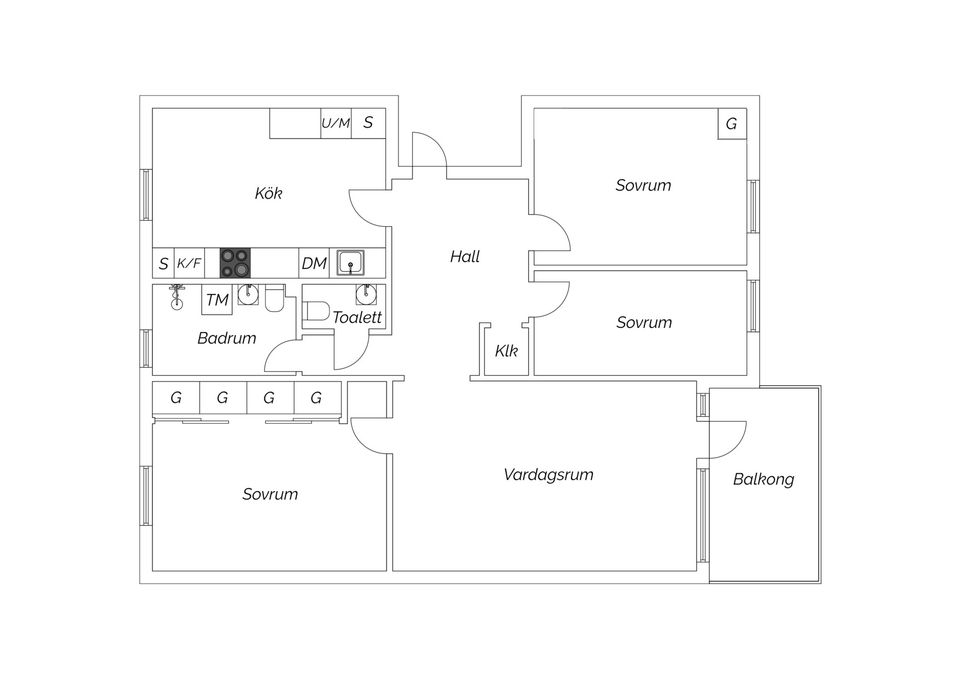 Bostadsrätt, Norra Nedanvägsgatan 6E, Centrala Mölndal, Mölndal