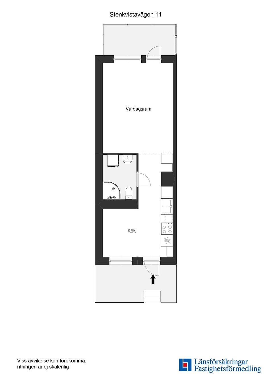 Bostadsrätt, Stenkvistavägen 11, Högdalen, Stockholm