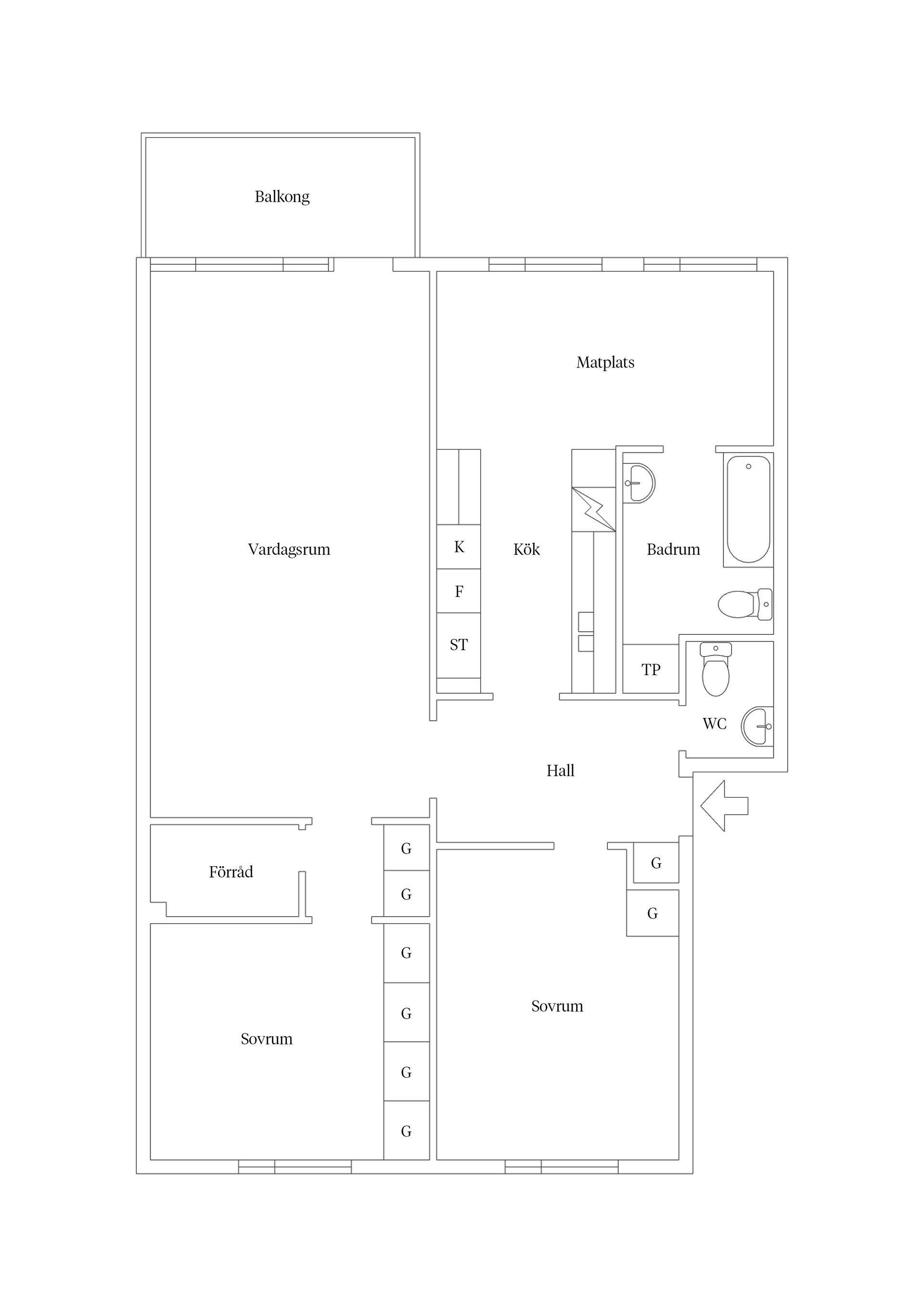 Bostadsrätt, Bellmansgatan 170, Bellman, Uppsala
