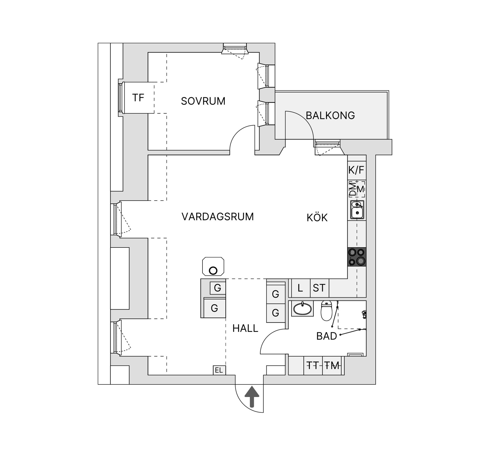 Bostadsrätt, Litteraturgatan 208, Hisings Backa, Göteborg