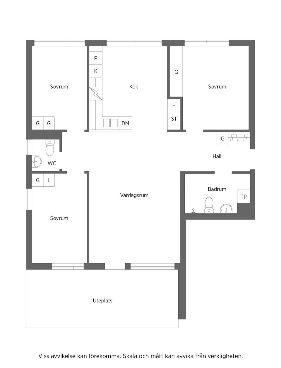 Bostadsrätt, Näsbyvägen 6A - vån 4, Täby
