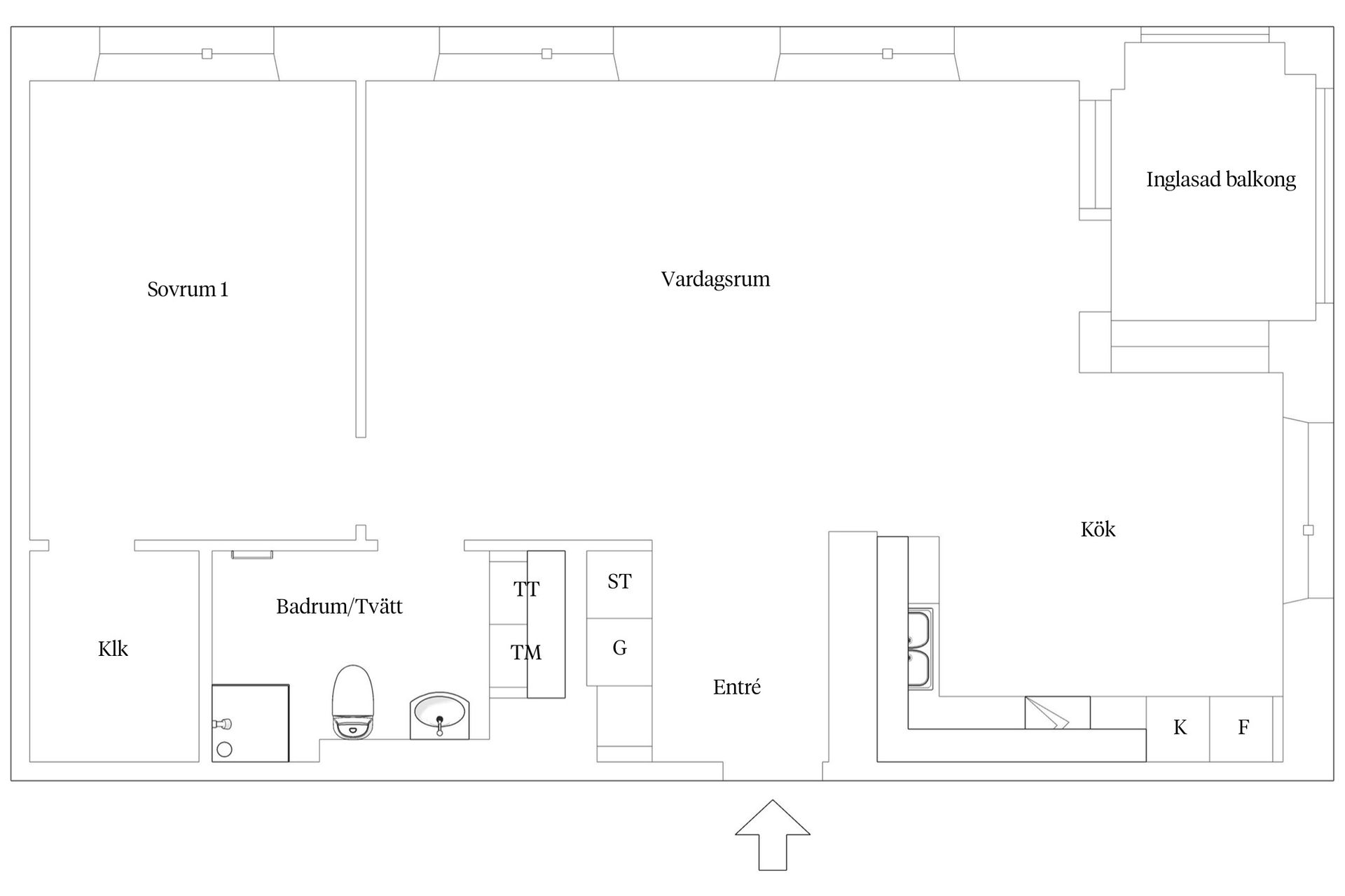 Bostadsrätt, Bruksgatan 57, Majorna, Göteborg