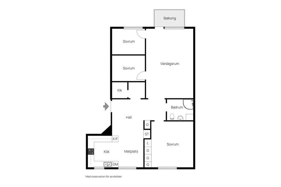 Bostadsrätt, Härnevigatan 5a, Skiljebo, Västerås