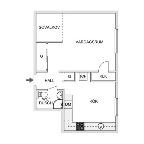 Bostadsrätt, Bolindervägen 2, Kallhäll, Järfälla