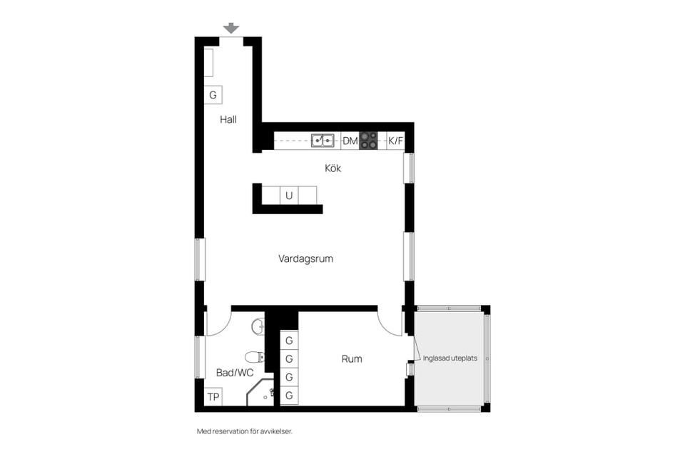 Bostadsrätt, S:t Göransgatan 1E, Norra Visby, Gotland