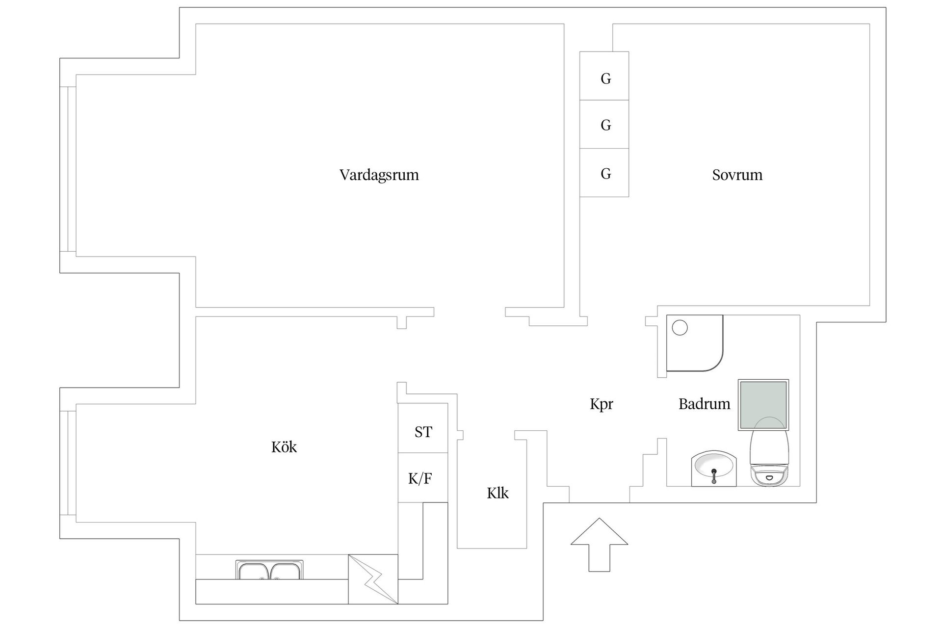 Bostadsrätt, Skolvägen 4B, Sandared, Borås