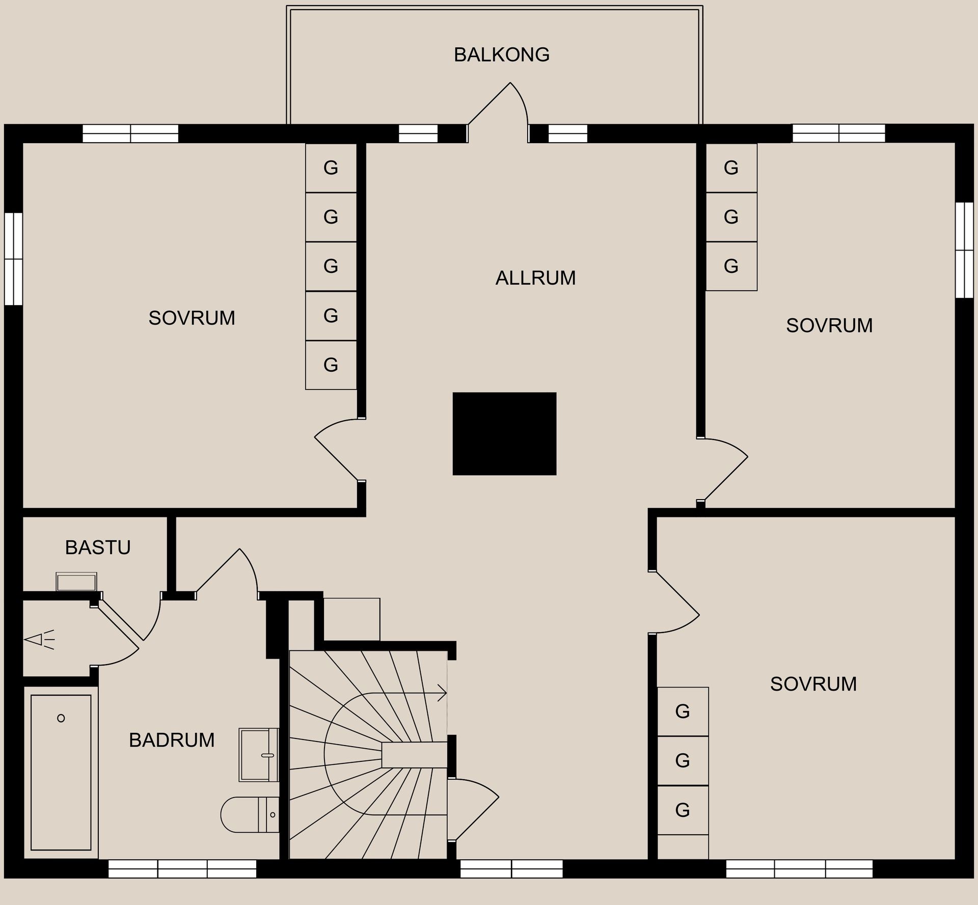 Villa, Stenkullegatan 11, Eneby, Karlshov, Norrköping