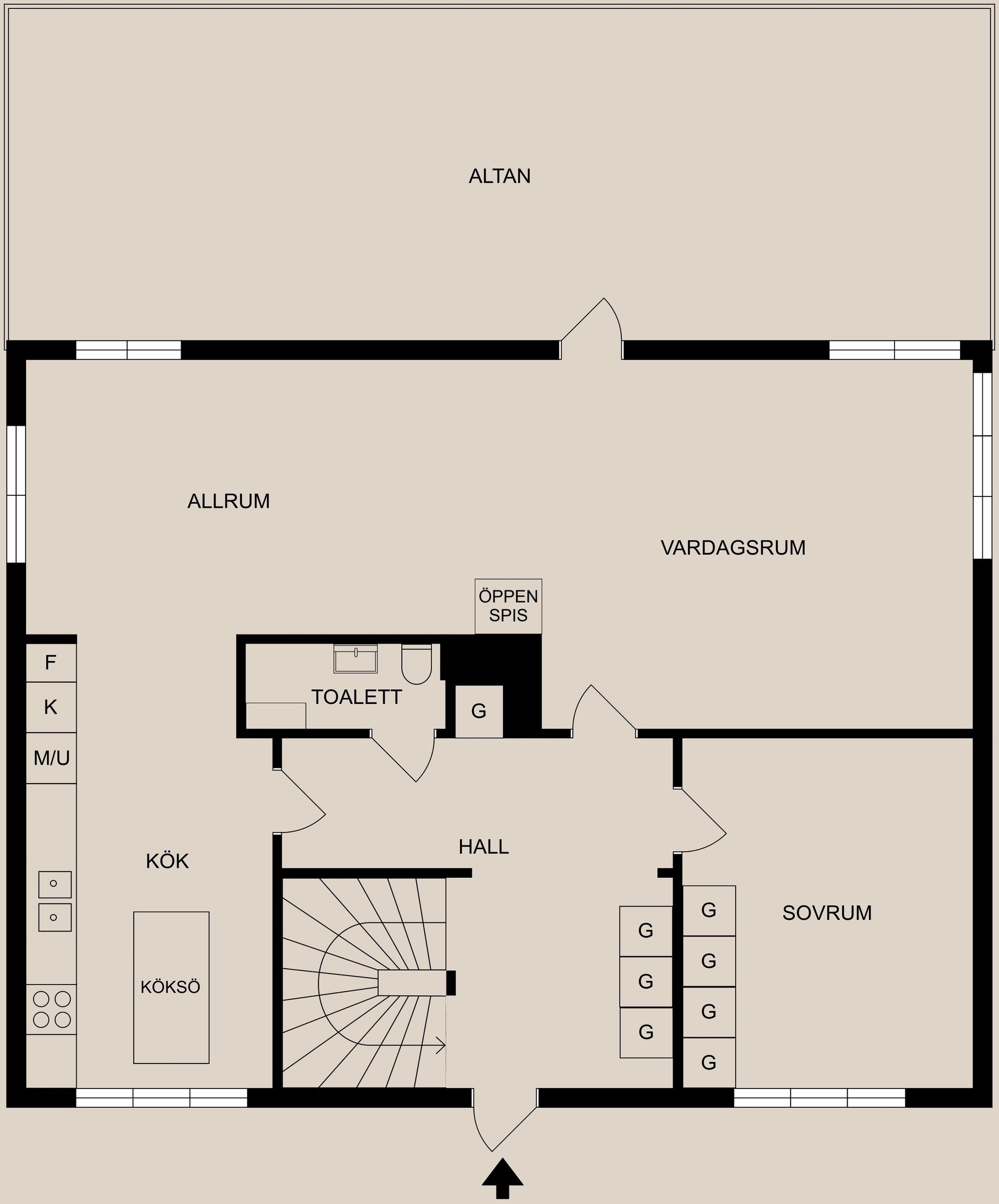 Villa, Stenkullegatan 11, Eneby, Karlshov, Norrköping