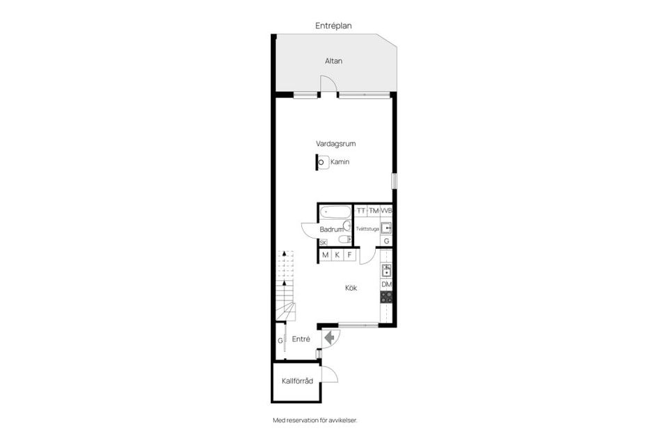 Radhus, Ripsgången 17, Frennarp, Halmstad