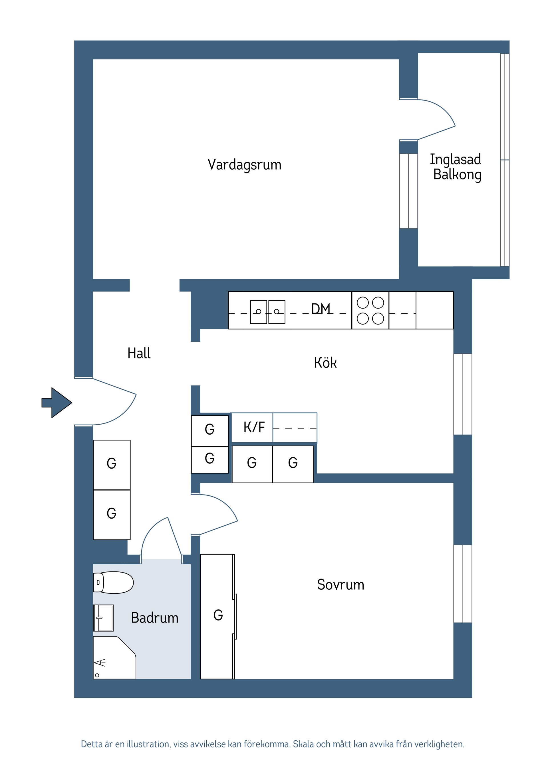 Bostadsrätt, Rotegatan 2B, Norrmalm, Skövde