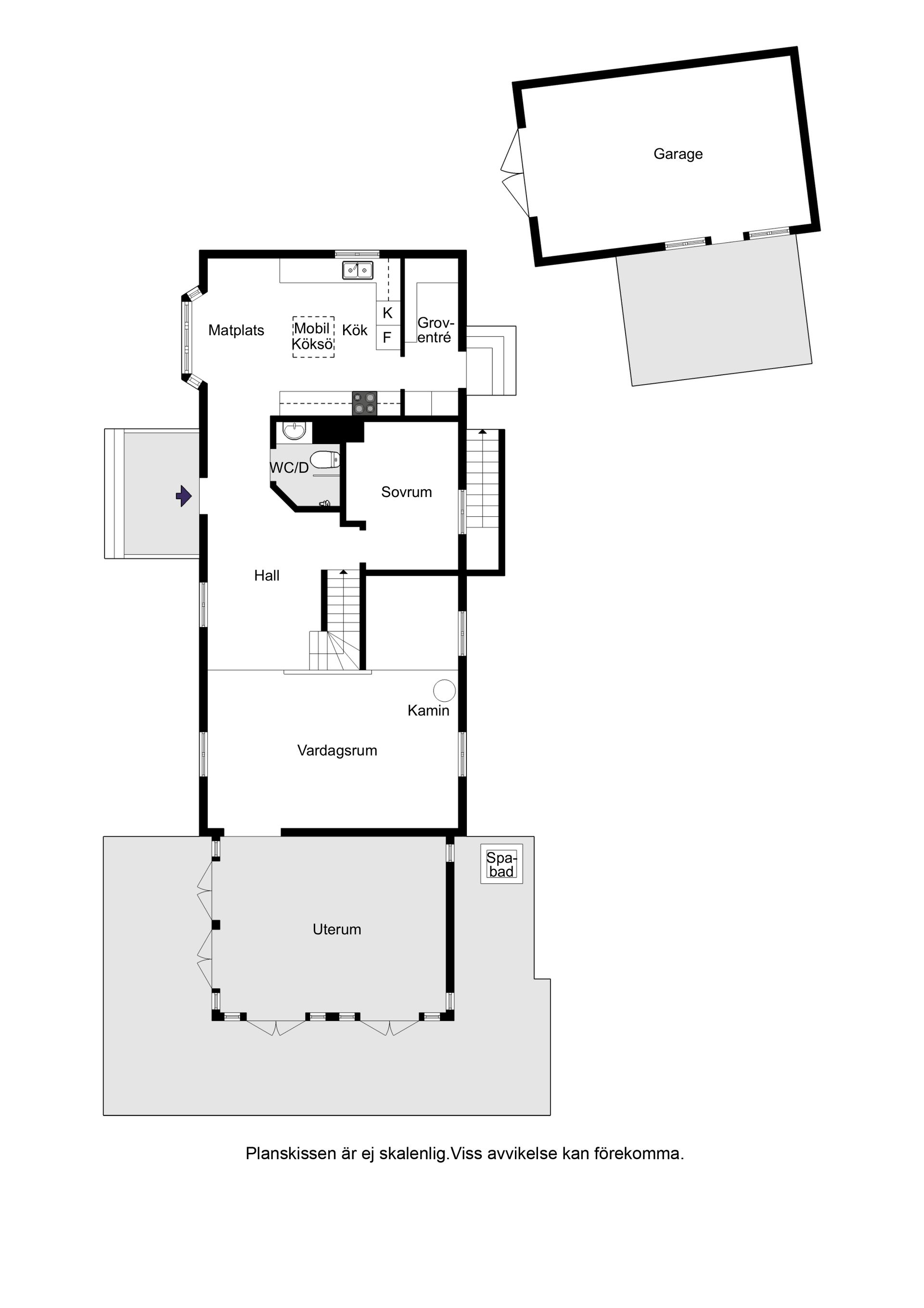 Villa, Furustigen 6, Snöstorp, Halmstad