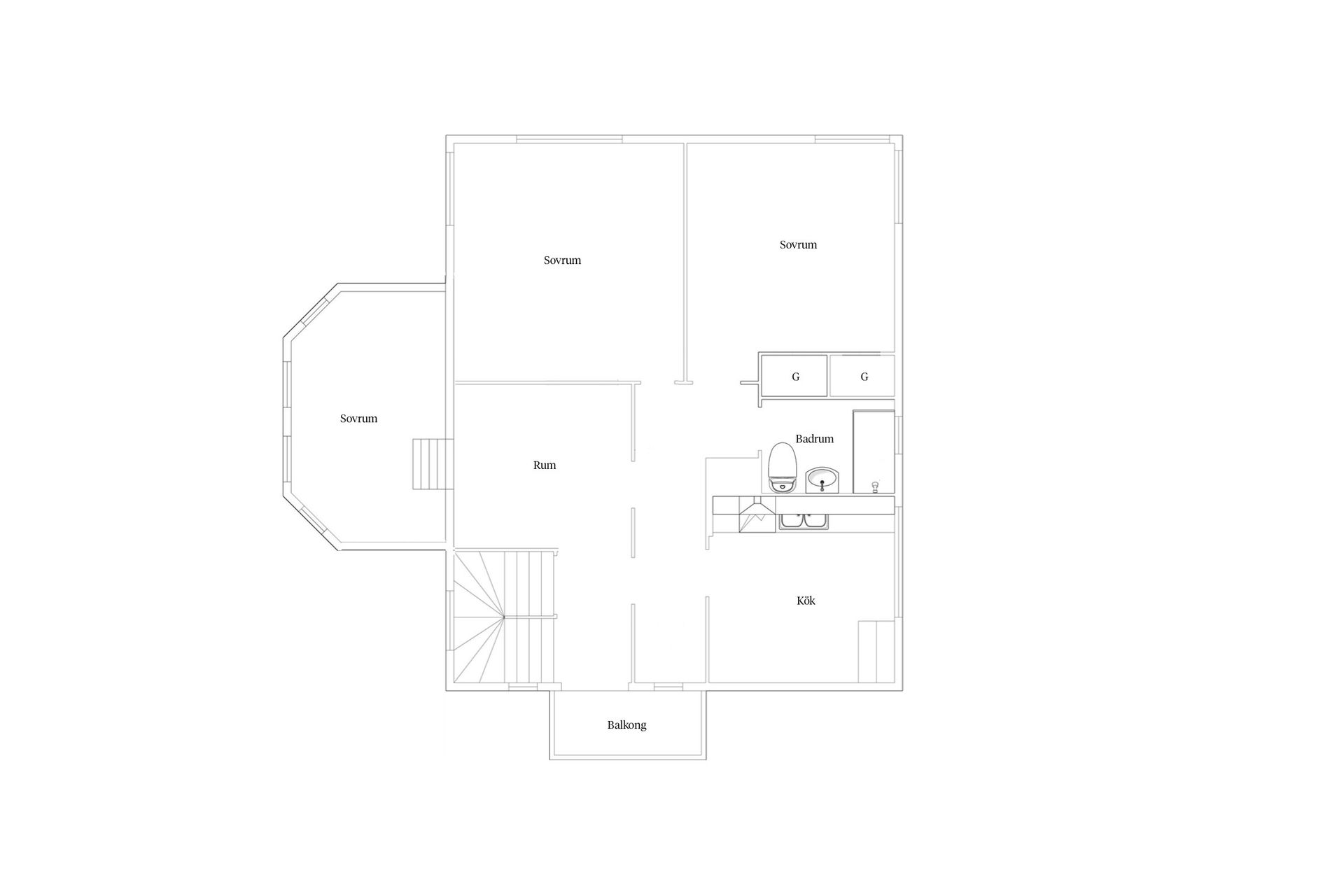 Villa, Vildparksgatan 2, Öster, Växjö