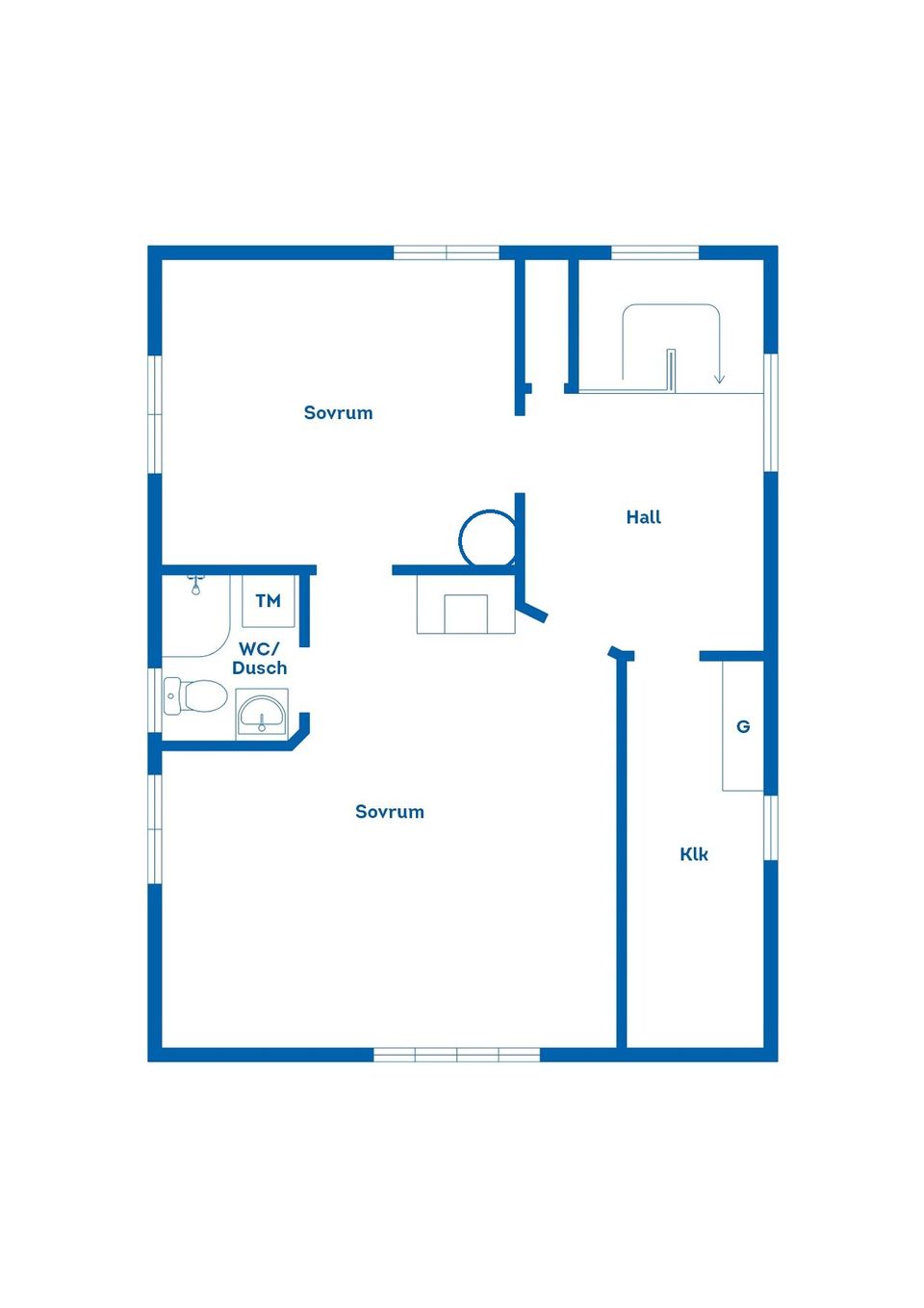 Villa, Gammelvägen 25, Oxberg, Mora