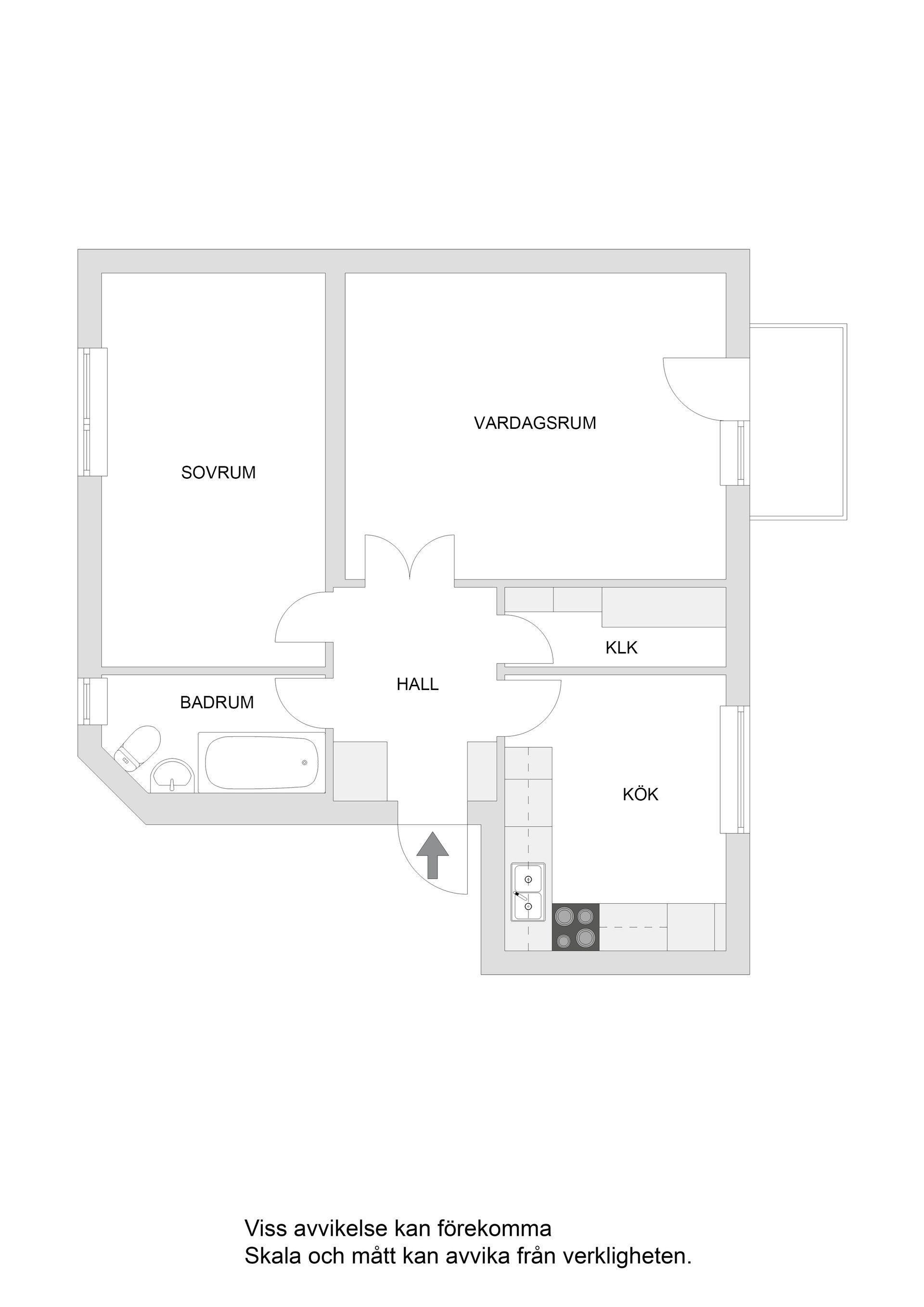 Bostadsrätt, Domarvägen 5, Centrala Huddinge, Huddinge