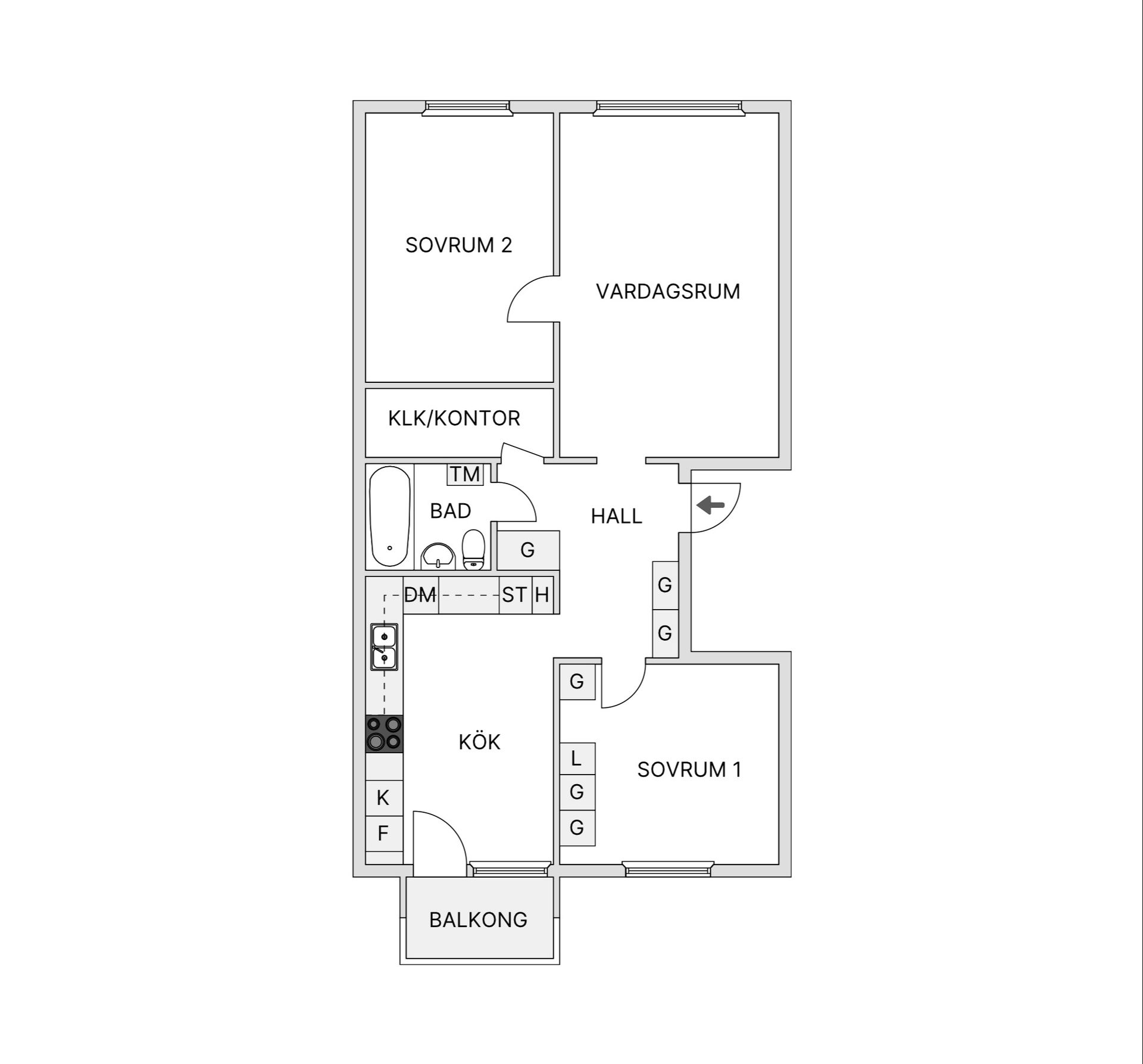 Bostadsrätt, Sätunavägen 21D, Märsta - Centralt, Sigtuna
