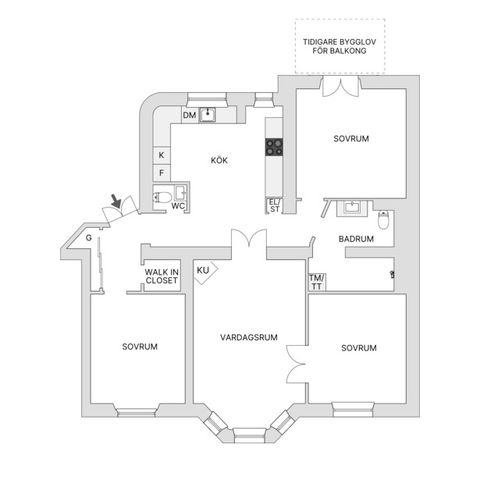 Bostadsrätt, Rörstrandsgatan 48, 4 tr, Birkastan Vasastan, Stockholm