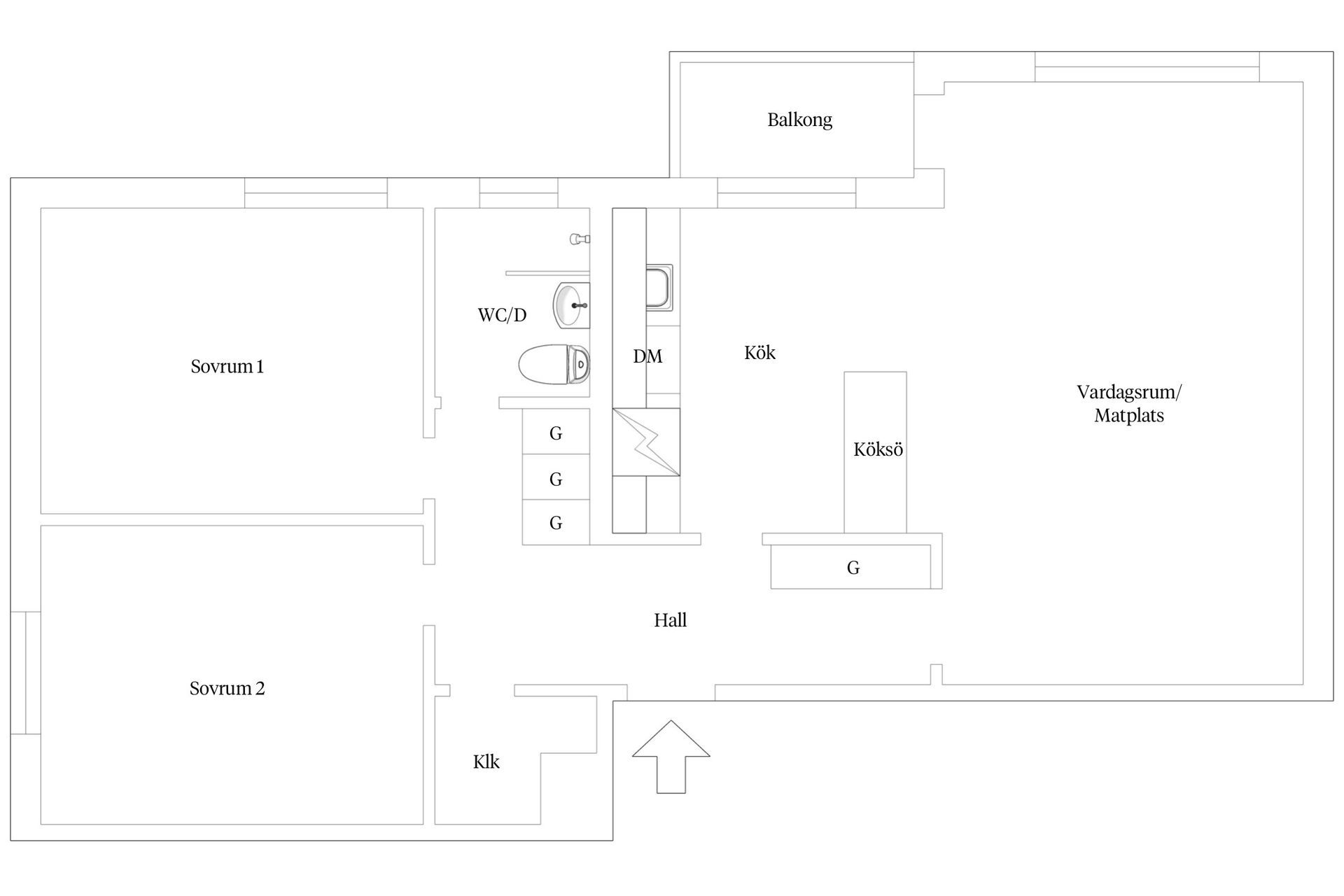 Bostadsrätt, Lindormsgatan 23, Sjöbo, Borås