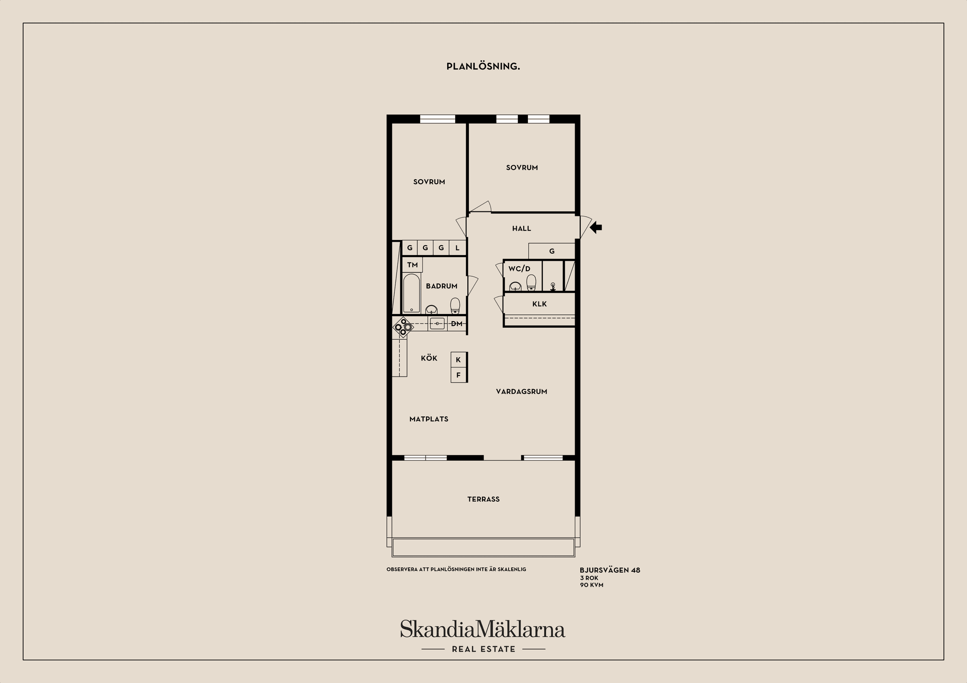 Bostadsrätt, Bjursvägen 48, Bollstanäs, Upplands Väsby