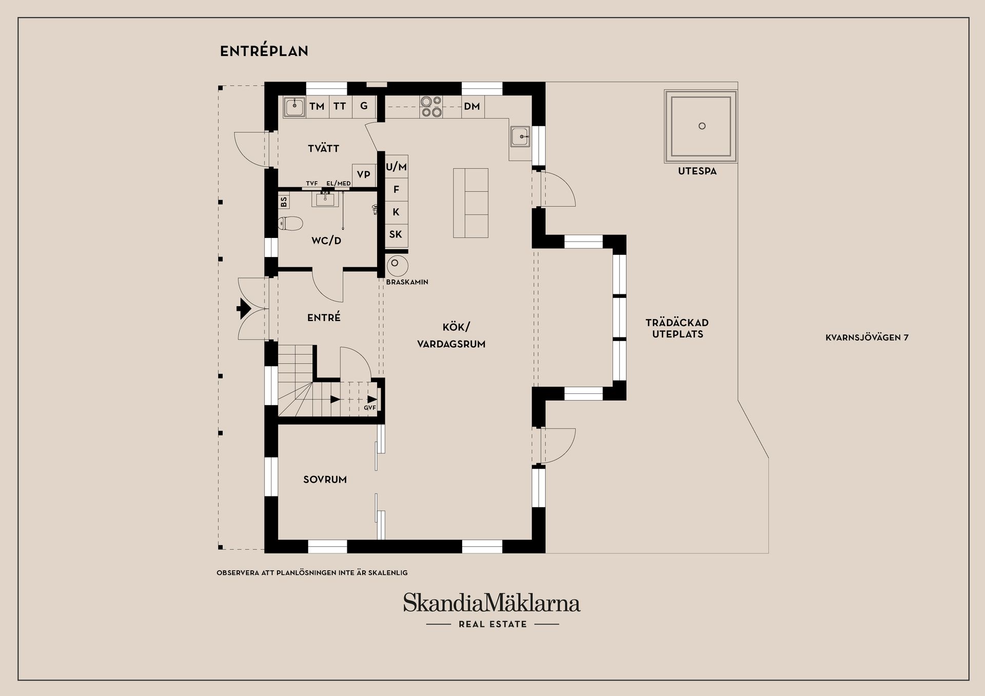 Villa, Kvarnsjövägen 7, Gladö Kvarn, Huddinge