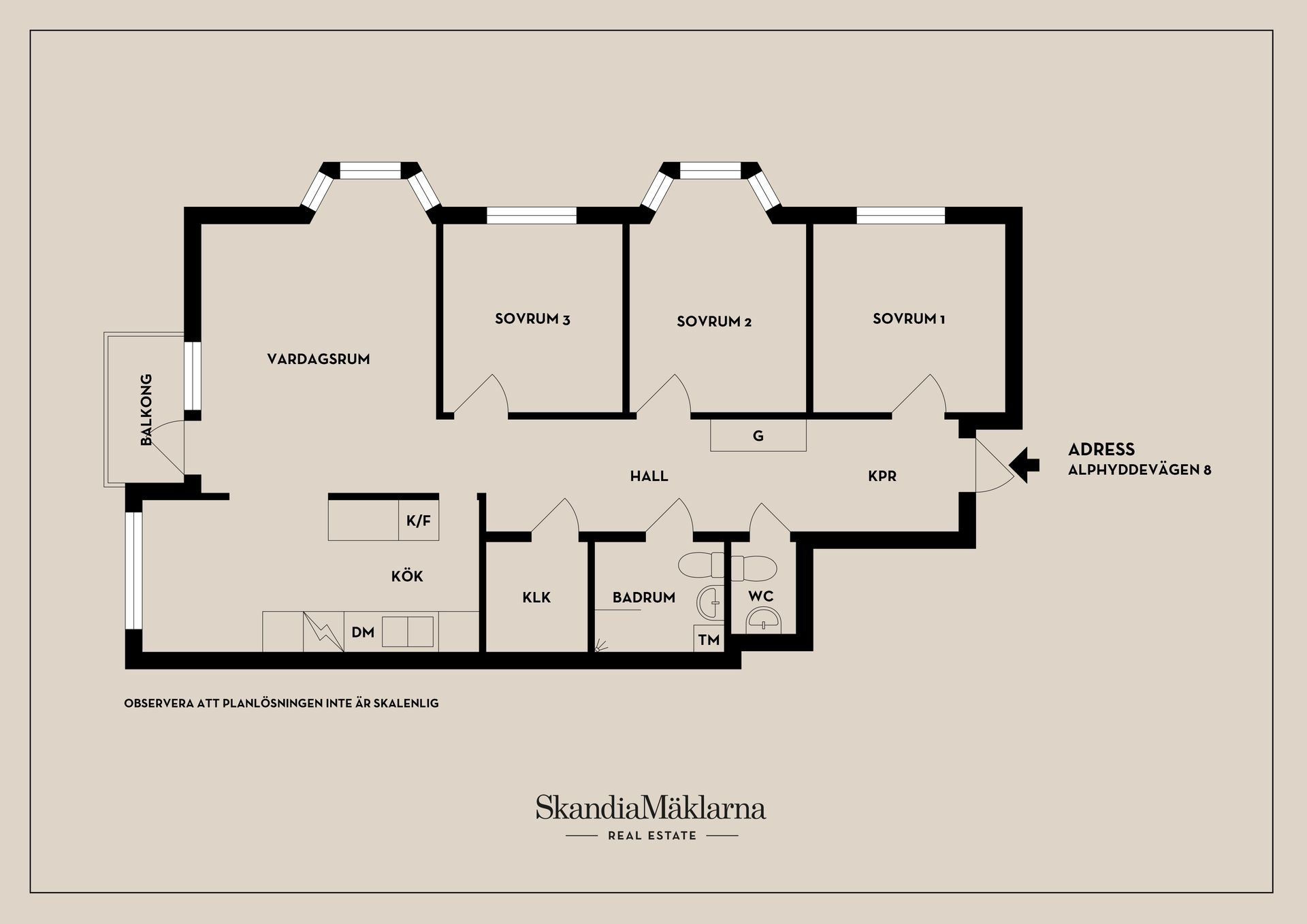 Bostadsrätt, Alphyddevägen 8, Alphyddan, Nacka