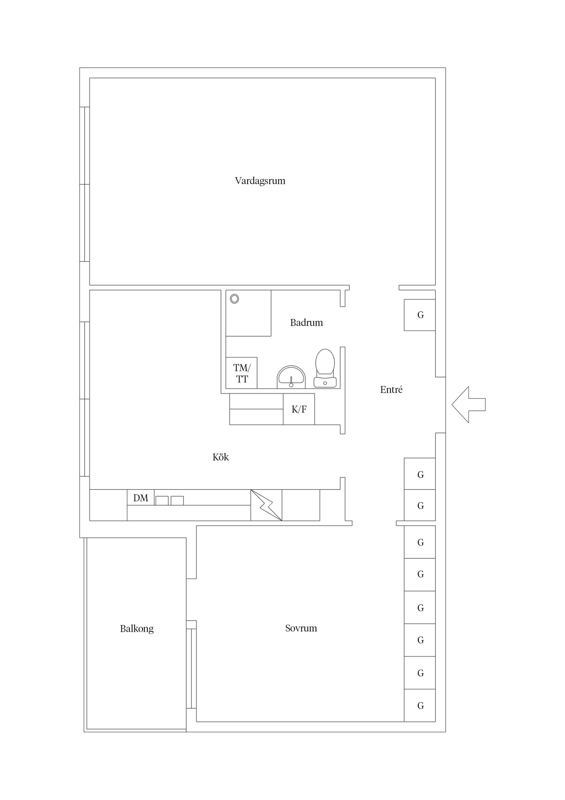 Bostadsrätt, Aktrisgatan 5, Lindeborg, Malmö