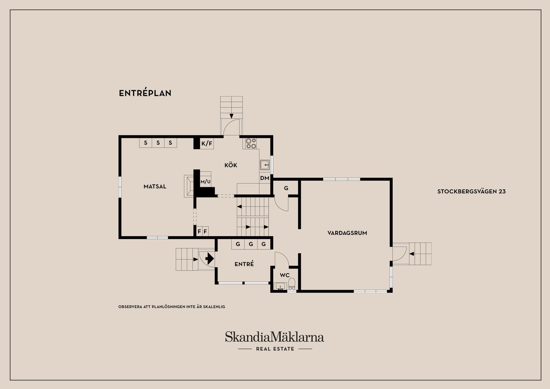 Villa, Stockbergsvägen 23, Långsjö, Stockholm