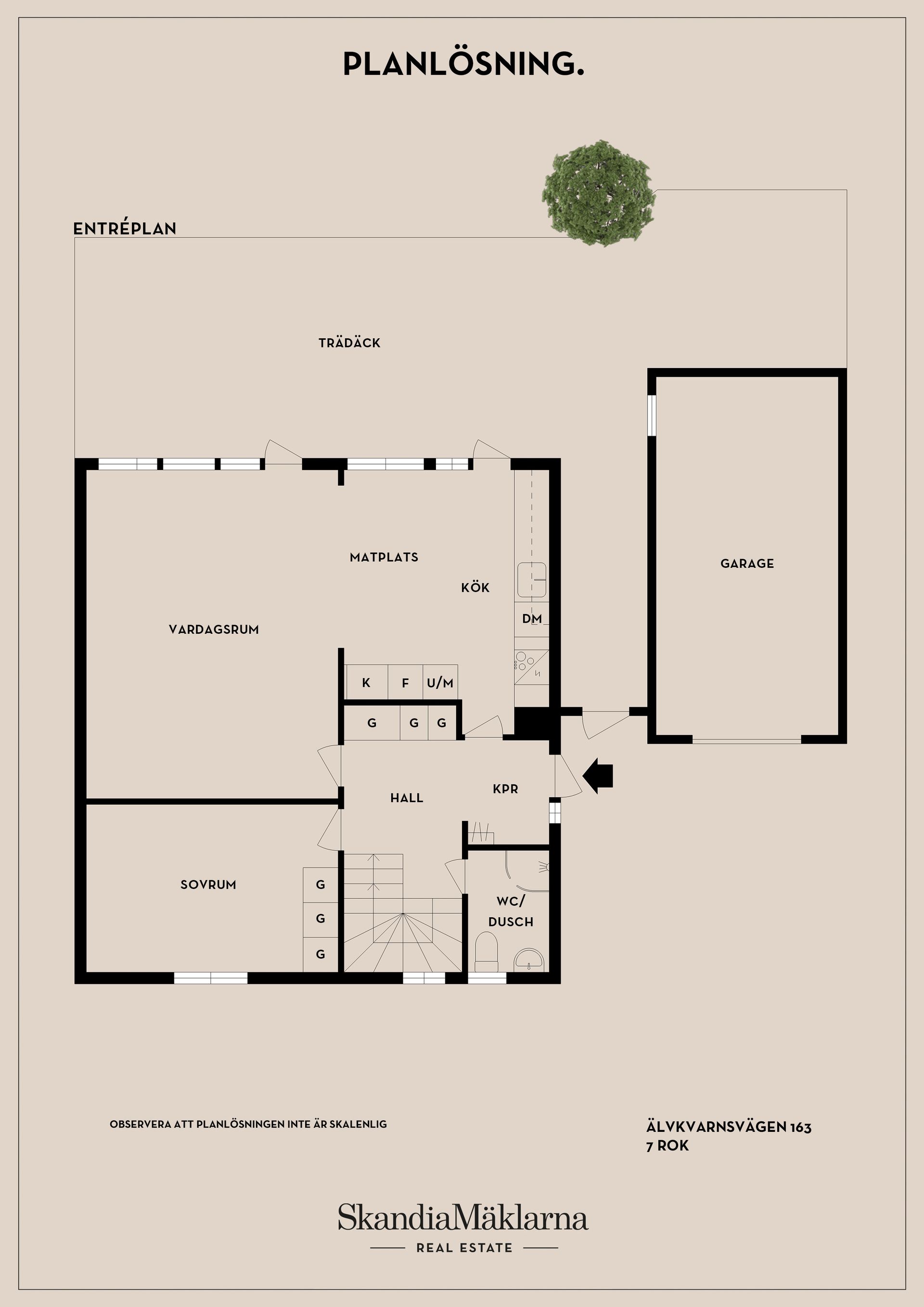 Radhus, Älvkvarnsvägen 35, Solhem, Stockholm