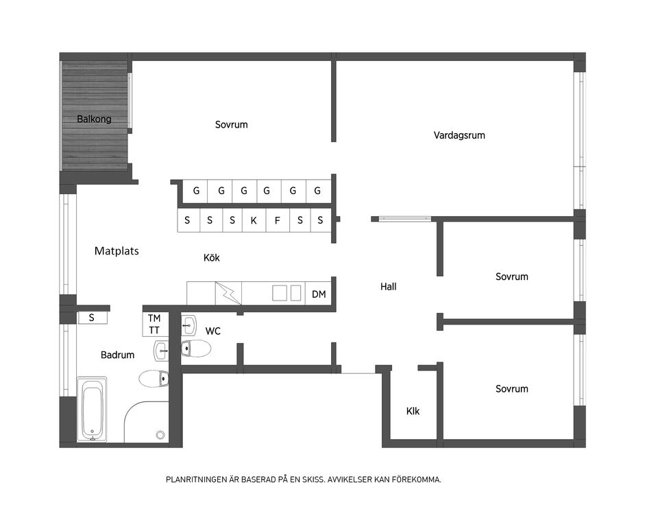 Bostadsrätt, Tideliusgatan 43 3tr, Södermalm, Stockholm