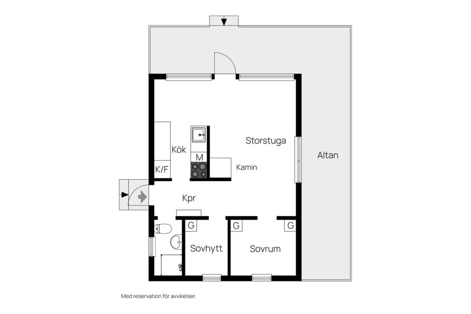 Fritidshus, Mobergs väg 4, Mobacken- Grisslehamn, Norrtälje