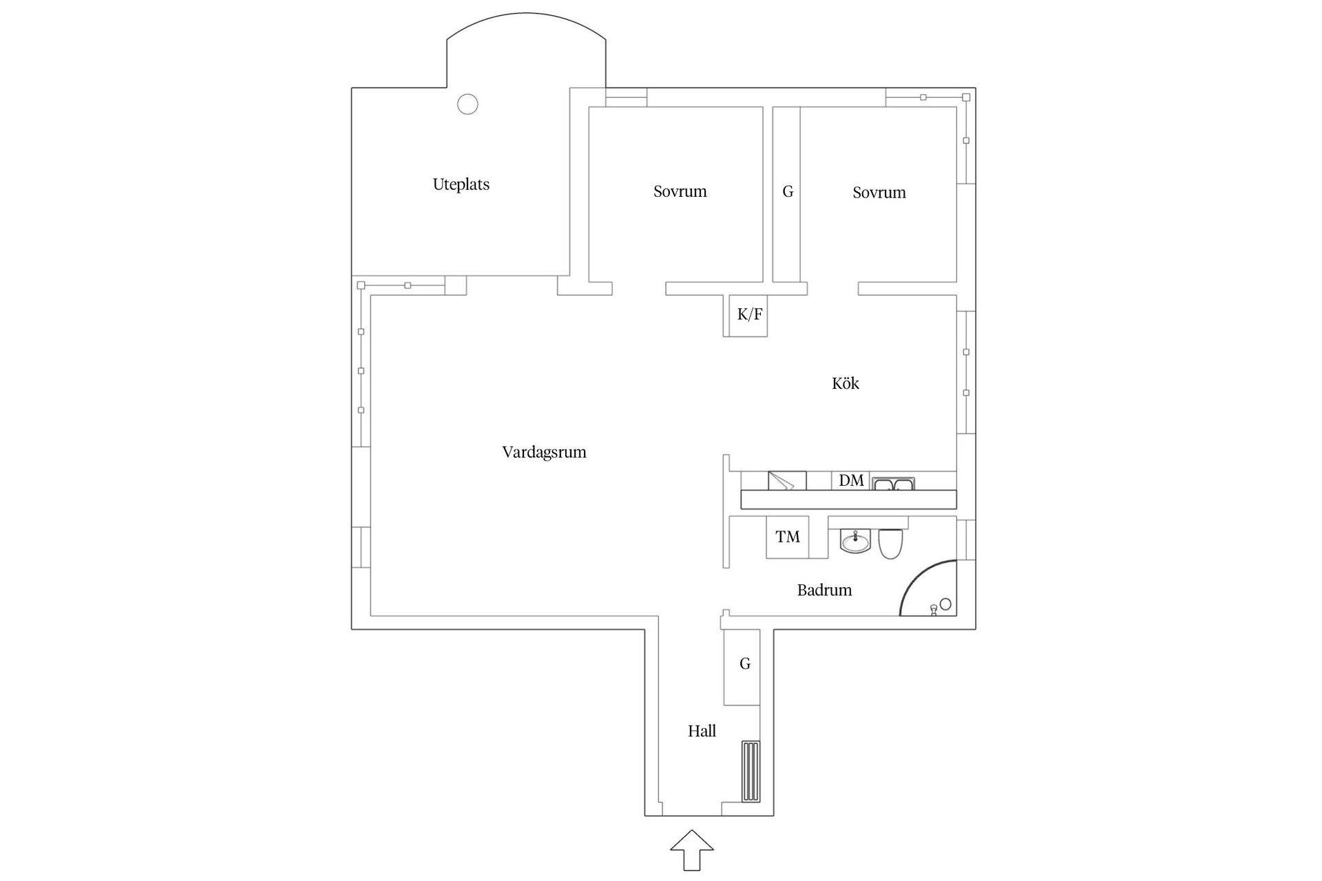 Bostadsrätt, Ankargatan 25, Öster Mälarstrand, Västerås