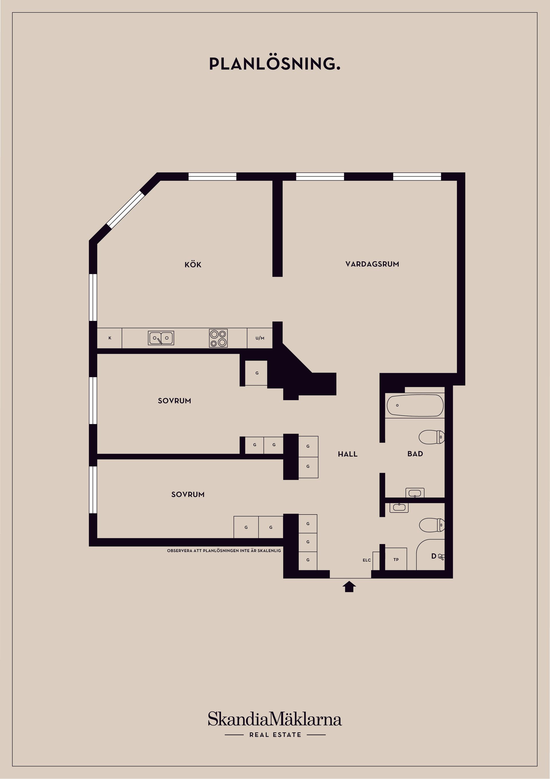 Bostadsrätt, Västmannagatan 33, 1,5tr, Vasastan, Stockholm